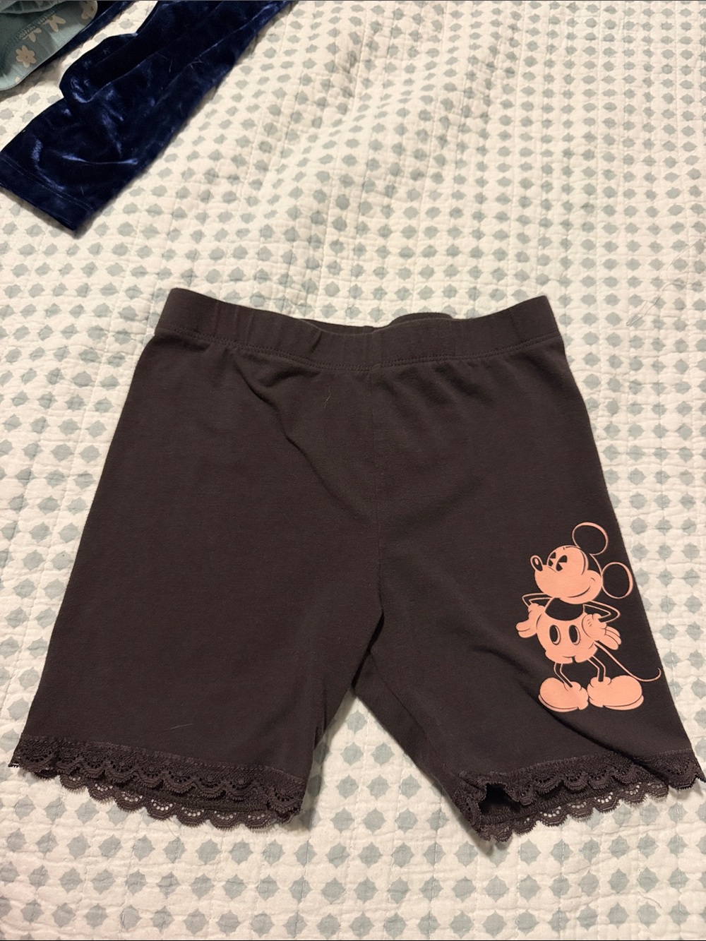 Disney Kids Brown Legging Shorts Size M (7-8)